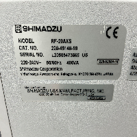 Shimadzu Prominence Fluorescence Detector RF-20AXS HPLC image 3